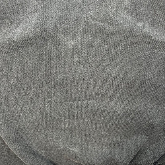 VTG Nike Sweater Men Large Black 80s Swoosh Embroidered Check Made in USA Cotton - Picture 2 of 13